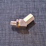 45 degree Lambda adapter M18x1.5 - CEL Fix
