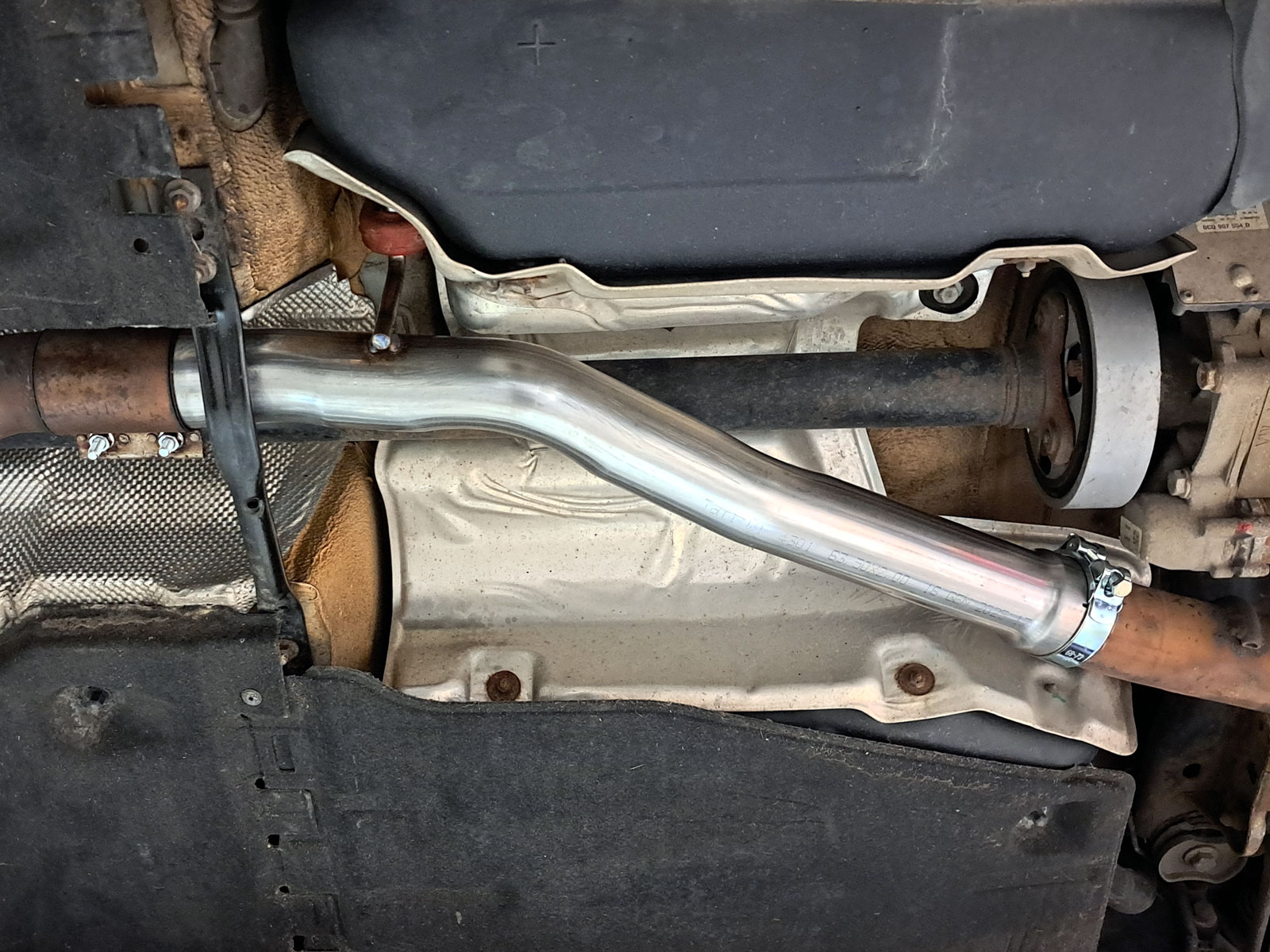 Audi TT Mk3 2.0TFSi Quattro Resonator Delete Pipe