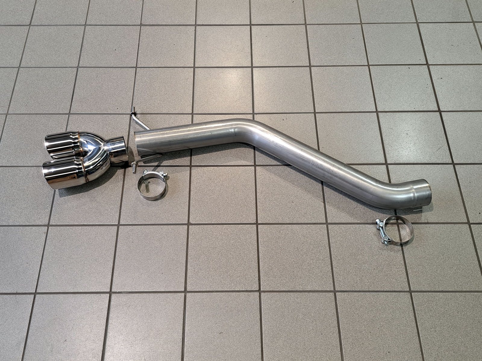 BMW 535d E60/E61 Rear Silencer Delete