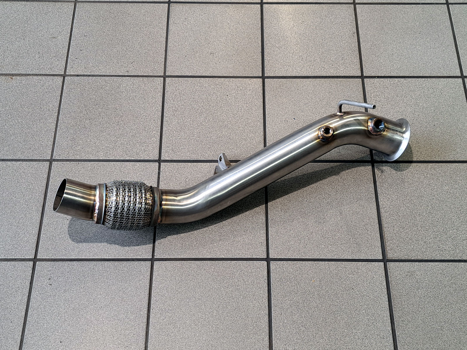 BMW 116d / 118d / 120d / 123d / 318d / 320d / X1 - E81 / E87 / E82 / E88 / E90 / E91 / E92 / E93 / E84 - Stainless steel DPF delete downpipe