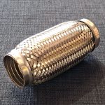 50x150mm Universal Exhaust Flexi Pipe