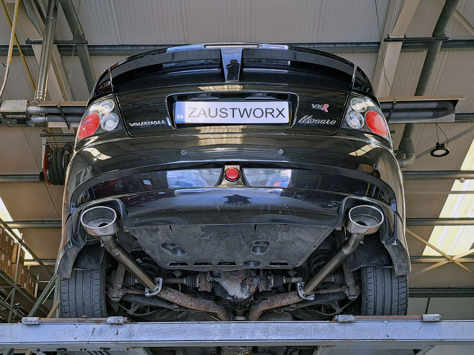 Vauxhall Monaro VXR Rear Silencer Deletes