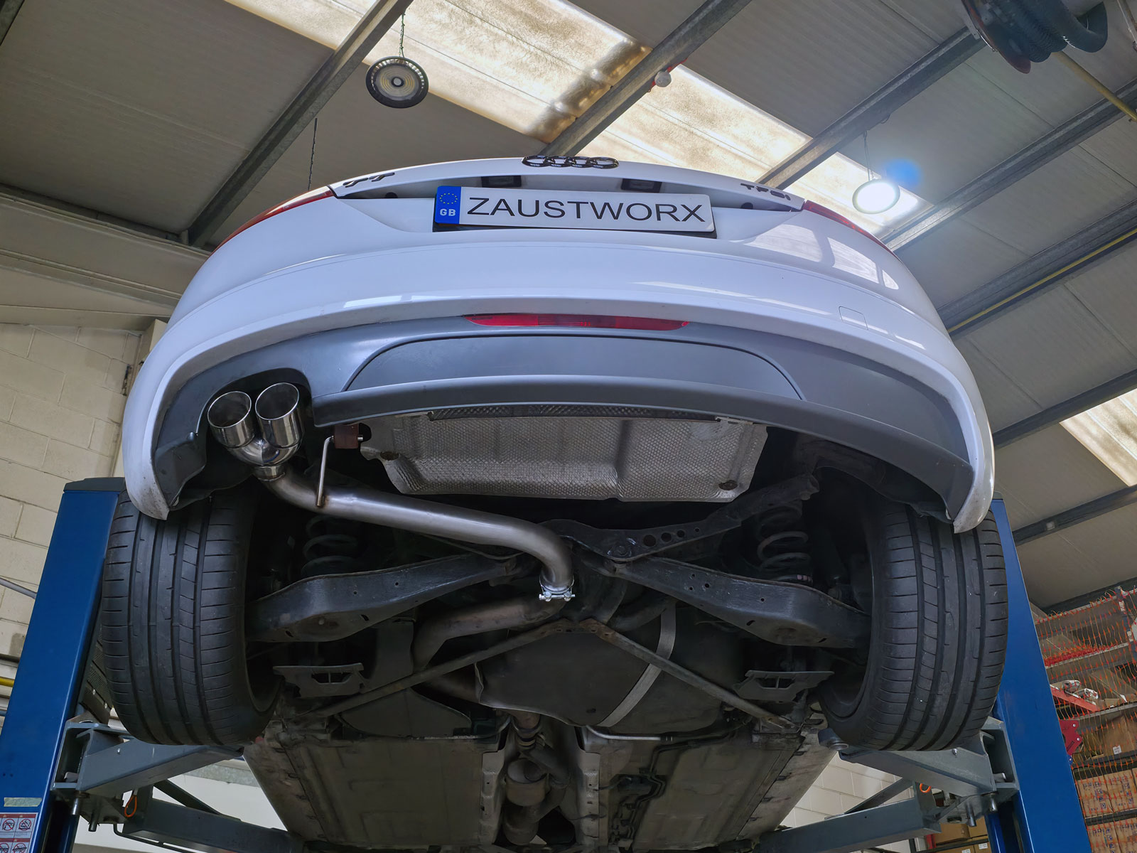 Audi TT 2.0TFSi Mk2 (2wd) Rear Silencer Delete